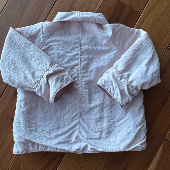 NWOT. Zara Water Repellant Mauve Pink Parka Size 2 Years - Picture 4 of 5